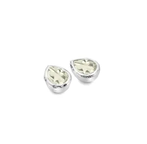 Ocean droplet Quartz studs