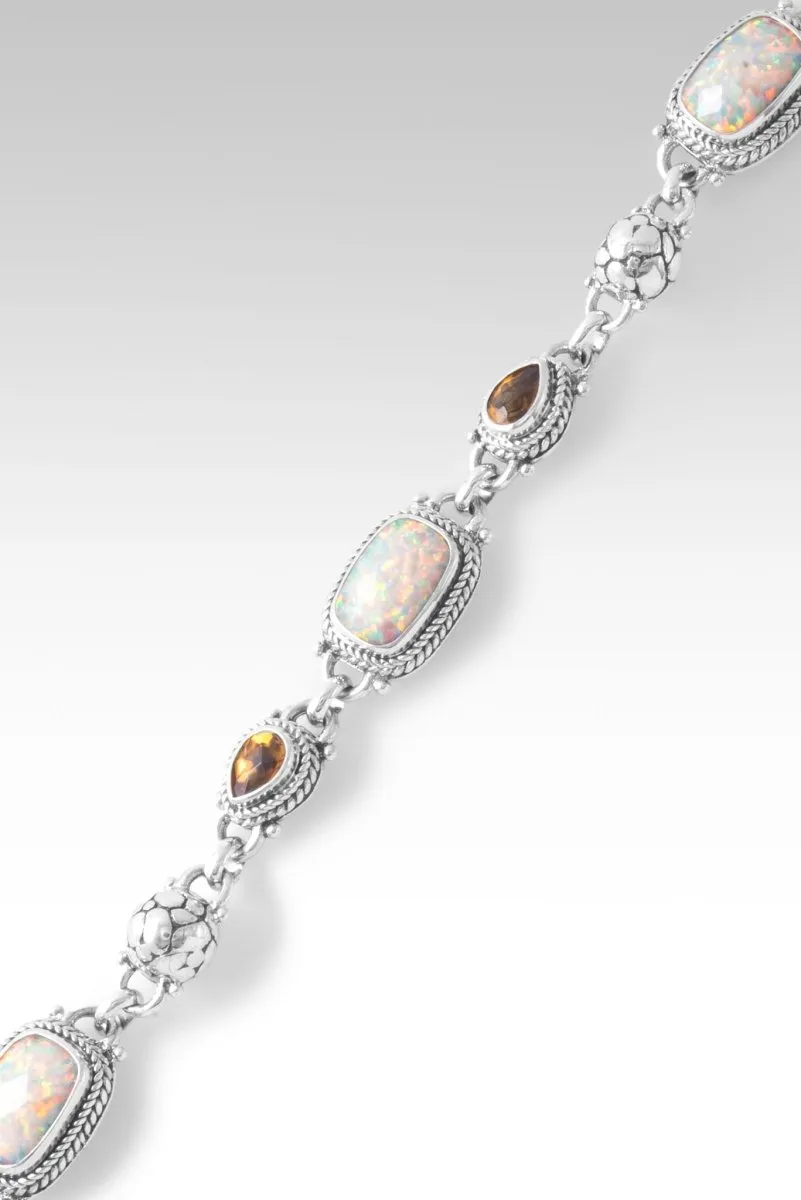 Rise Above Bracelet II™ in Peaches & Cream Simulated Opal