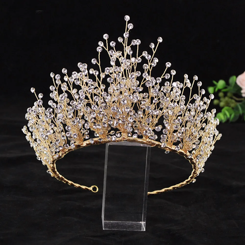Royal crystal wedding tiara, bridal tiara, wedding tiara