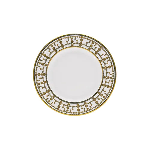 Set of 2 Bread and Butter Plates Tiara white gold