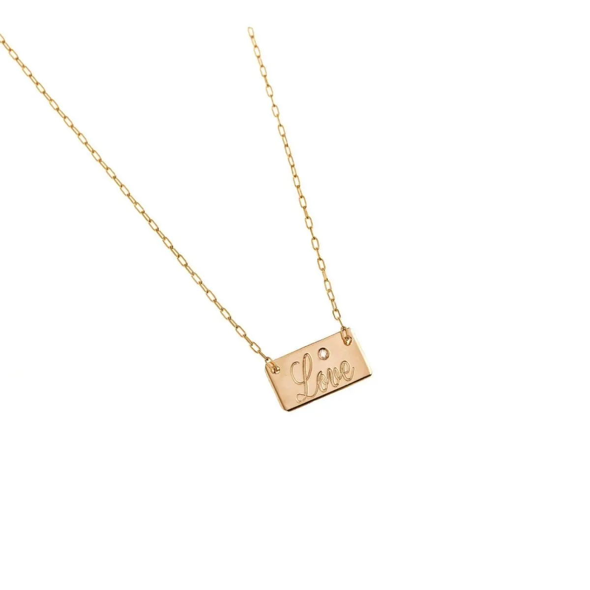 Small Square Necklace