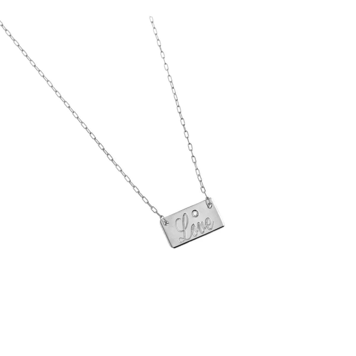 Small Square Necklace