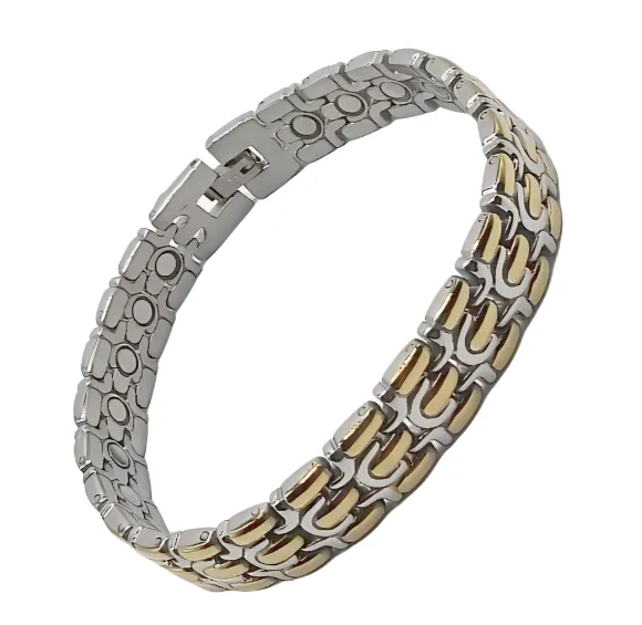Stainless Steel Magnetic Panther Style Bracelet