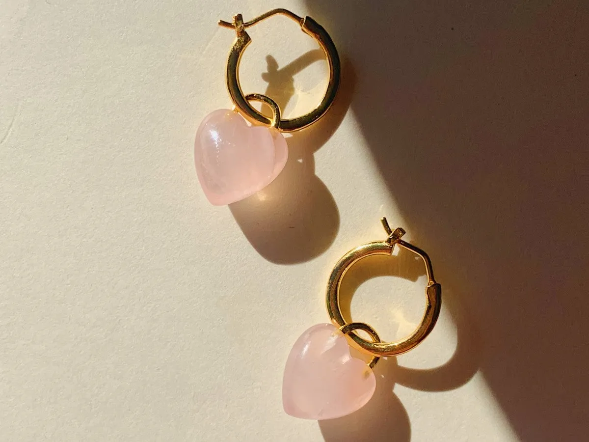 Sylvie Heart Hoops