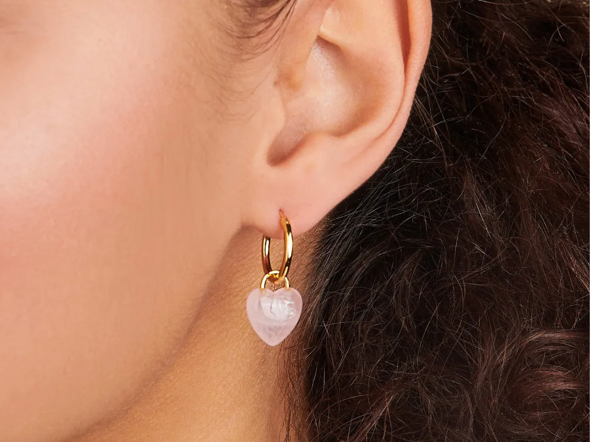 Sylvie Heart Hoops