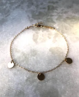 Three Sun Anklet