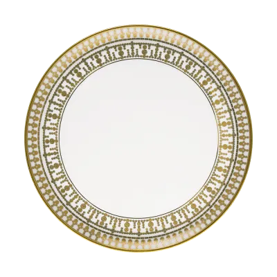 Tiara White & Gold Tart Platter