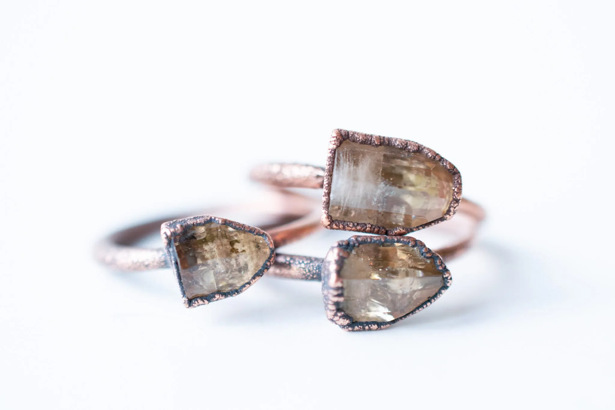 Utah topaz ring | Raw topaz ring