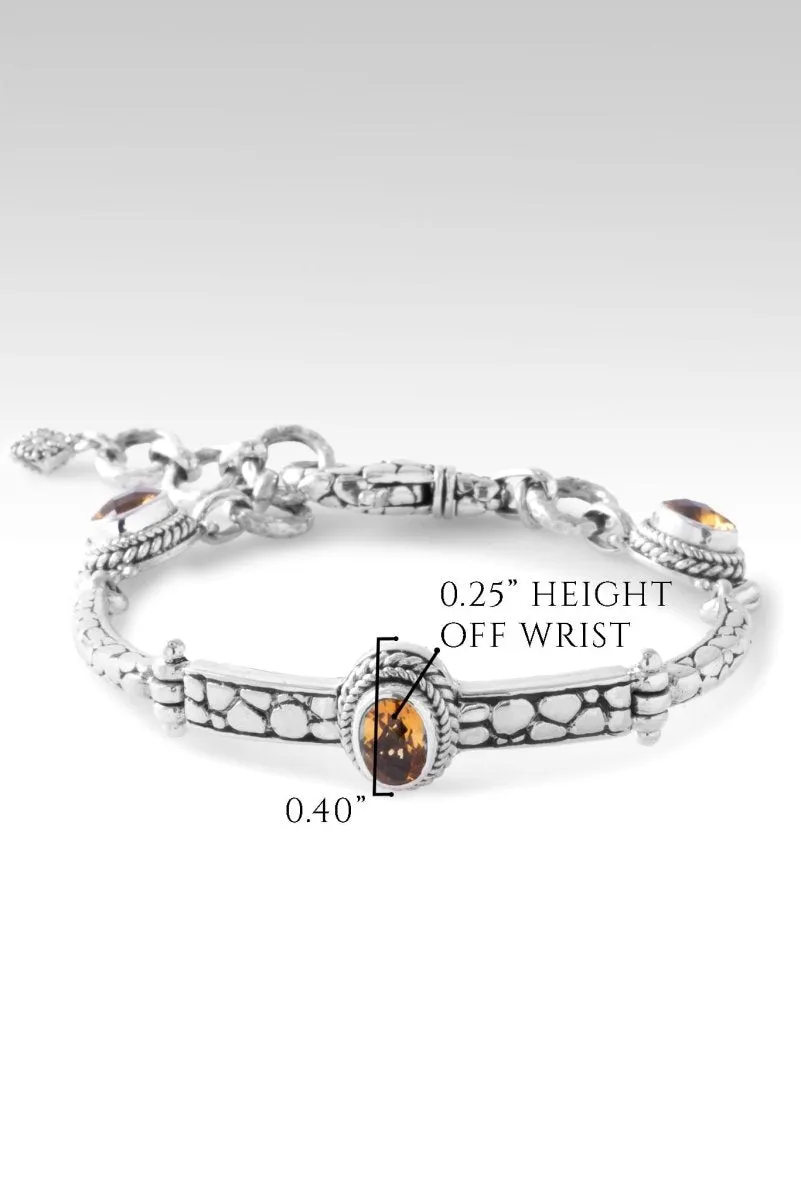 Wisdom is Supreme Bracelet™ in Citrine