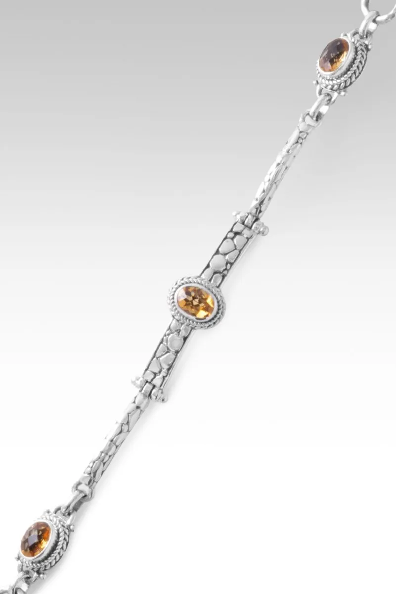 Wisdom is Supreme Bracelet™ in Citrine
